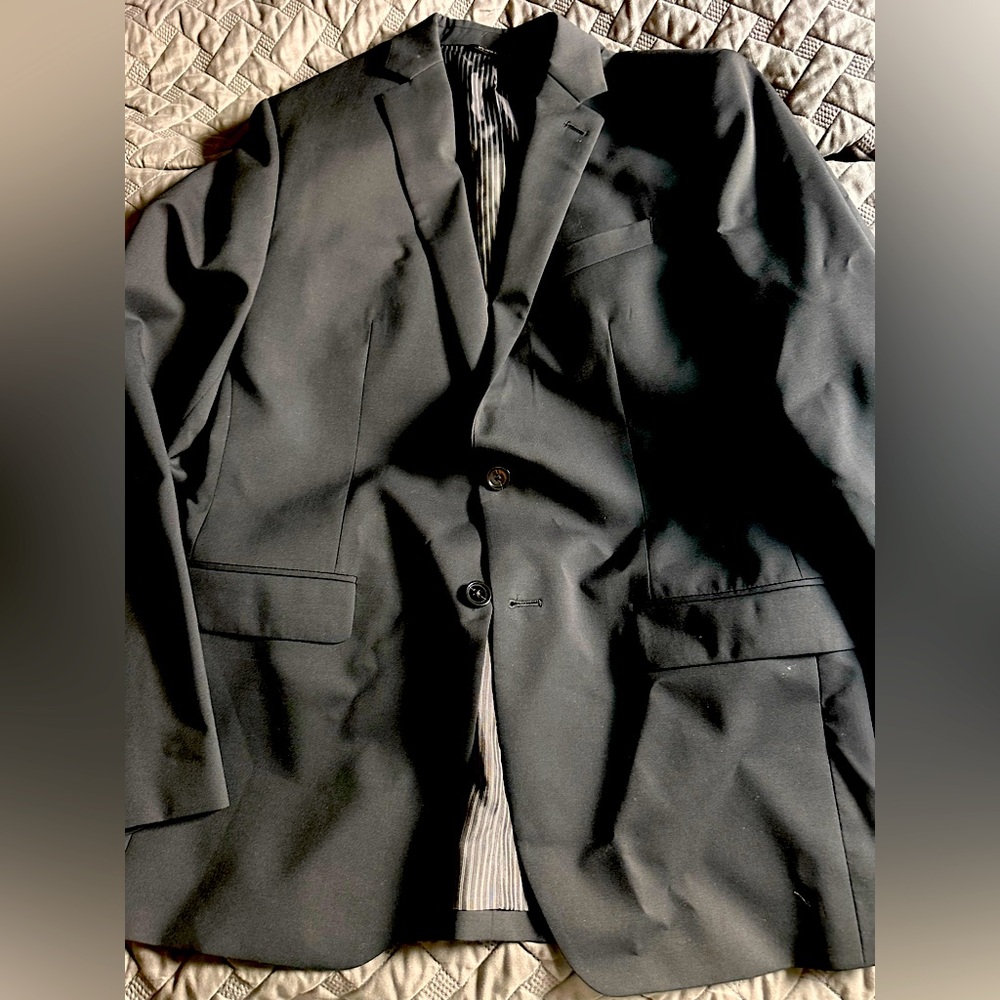 Banana Republic Black Suit.